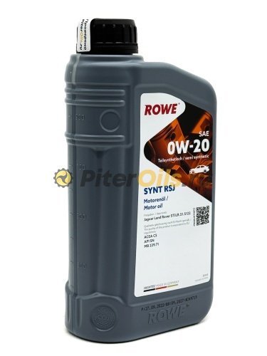 Rowe HIGHTEC SYNT RSJ 0W-20 (1л) 20348-0010-99