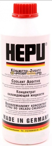 HEPU  Антифриз  Coolant G12 концентрат красный 1,5 л P999G12