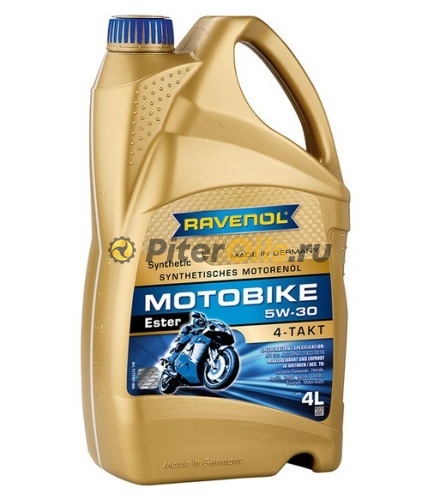 Ravenol Motobike 4-T Ester SAE 5W-30 (4л) 4014835730694