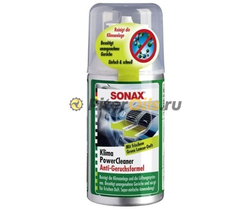 SONAX Очиститель кондиционера Clima Clean Green Lemon 100 мл