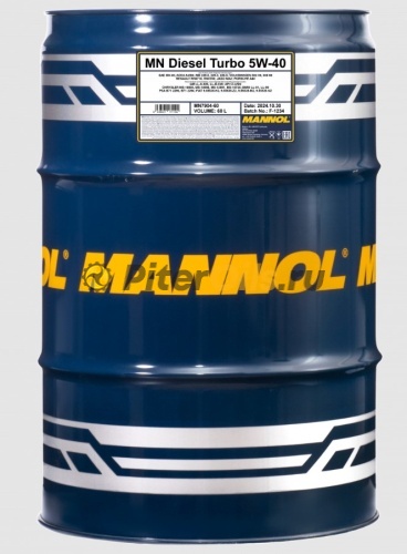 Mannol Diesel Turbo 5W-40 (60 л)