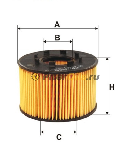 Фильтр масляный FILTRON OE665/1 (HU920x)