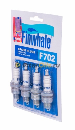 Finwhale Свеча зажигания F-702 (4 шт.) (NGK B5HS) GAZ 2410, ZMZ 402