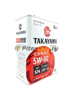 TAKAYAMA 5W30 ILSAC GF-5 SN (4л) 605043