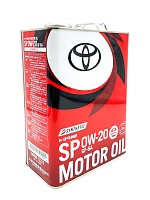 Toyota Motor Oil GF-6A SP 0w20 (4л) 0888013205