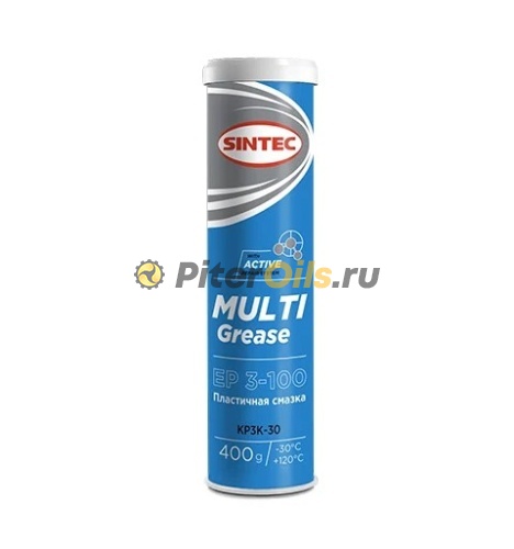 Sintec Смазка MULTI GREASE EP 3-100 (синяя), 400 г 80513