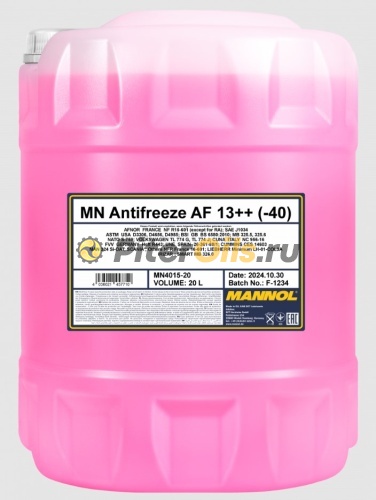 Mannol Antifreeze MN AF13++ -40 (20л) 401520