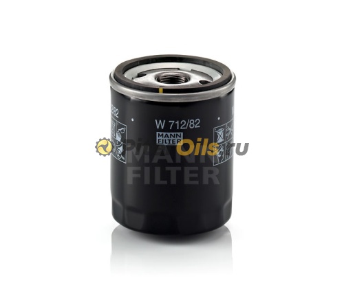 Фильтр масляный MANN W712/82 Ford Focus 1.8TDCi 04-