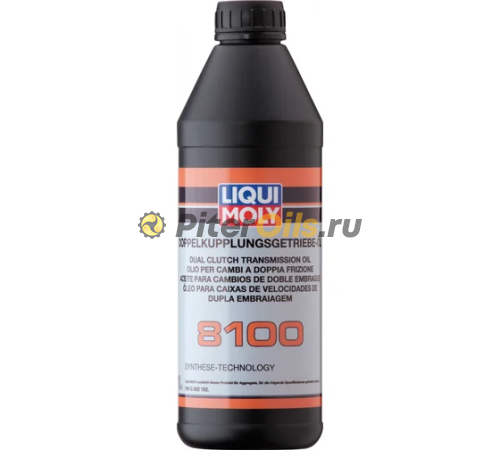 LIQUI MOLY НС-синтетическое трансмиссионное масло для DSG Doppelkupplungsgetriebe-Oil 8100 1л 3640