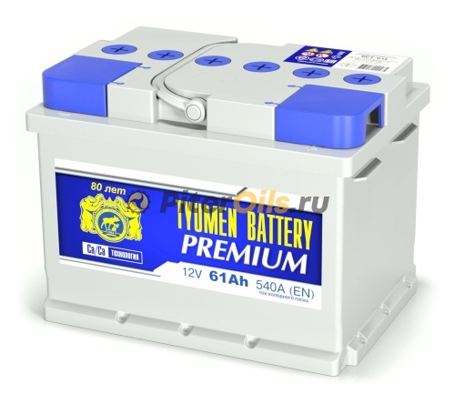 Аккумулятор Tyumen Battery PREMIUM 64Ah 620A об. пол. (- +) 242х175х190 6СТ-64L 6485