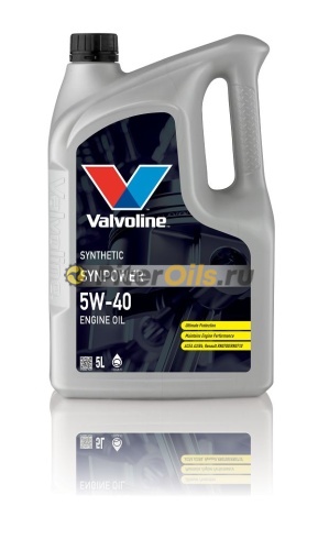 Valvoline SynPower 5w40 5л 872382/908763