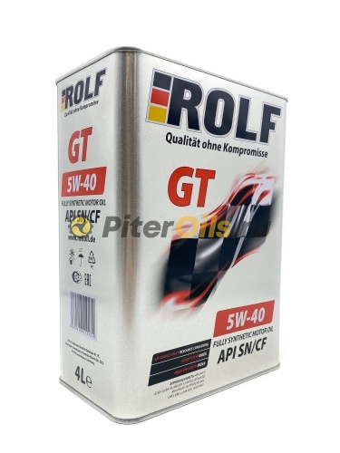 Rolf GT 5w40 SN/CF (4л) металл 322229