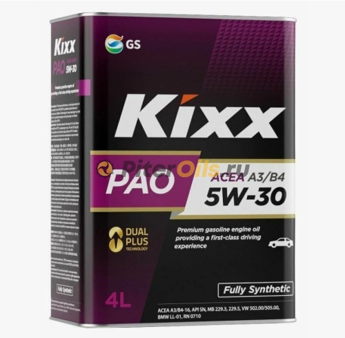 Kixx PAO A3/B4 5W-30 4л L209044TE1/L209044TR1