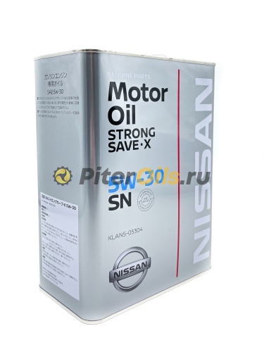 NISSAN Strong Save X 5W-30 SN 4л KLAN505304
