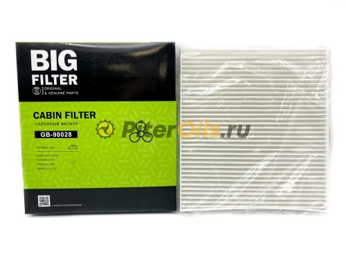 Фильтр салонный BIG FILTER GB98028 (CU23019)