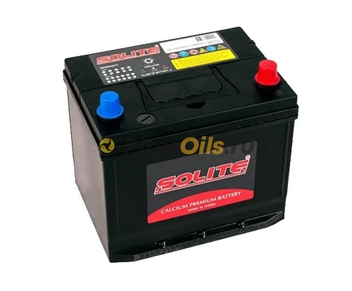 Аккумулятор Solite 65Ah 550A Asia (борт) об. пол. (- +) 230x173x204