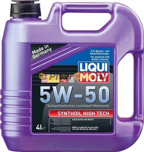 LIQUI MOLY Synthoil High Tech 5w50 (4л) 9067
