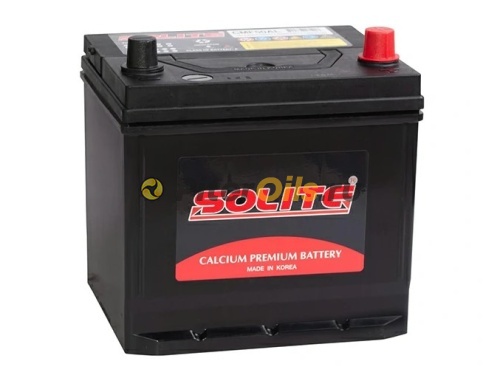 Аккумулятор Solite 50Ah 470A Asia (борт) об. пол. ( - +) 202x173x225