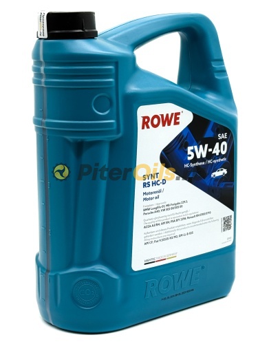 Rowe HIGHTEC SYNT RS 5W-40 HC-D (5л) 20163005099
