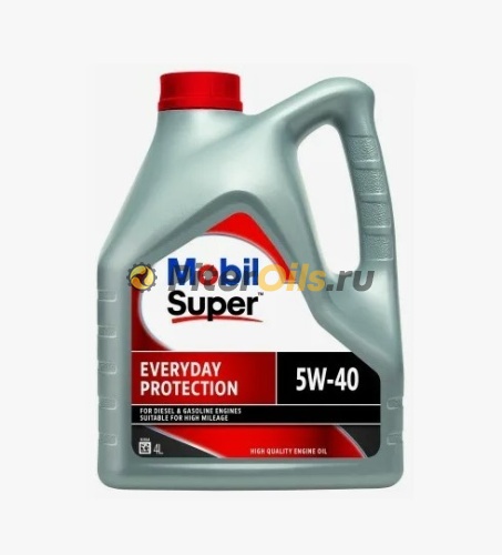 Mobil Super Everyday Protection 5W-40 (4л) 157965