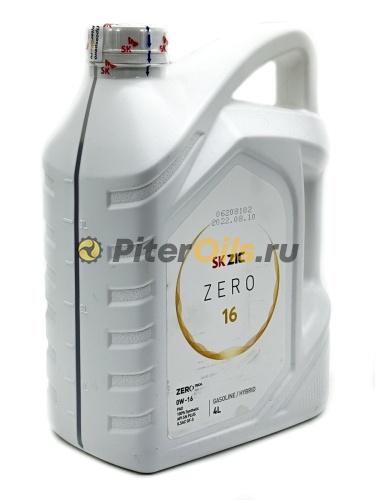 ZIC ZERO 16 0W-16 (4л) 162034
