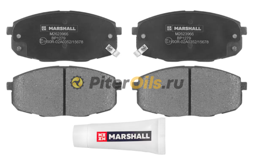 Marshall Колодки тормозные дисковые передние M2623966