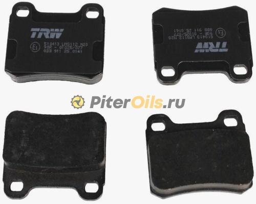 TRW Тормозные колодки задние GDB911