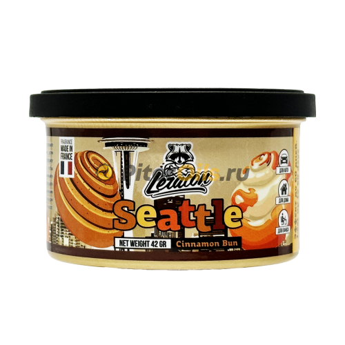 LERATON Ароматизатор для салона в банке Булочка с корицей L832