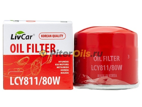 Фильтр масляный LIVCAR LCY811/80W (W811/80)