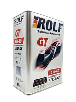 Rolf GT 5w40 SN/CF (4л) 322229 метал