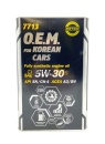 Mannol O.E.M for Korean cars 5w30 SN 4л синт. 4034/7713