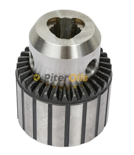 Патрон сверлильный Bohre трехкулачковый с ключом 3-16 мм конус B16