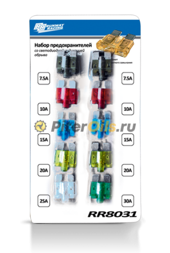 RR8031 Набор предохранителей со светоидной индикацией обрыва