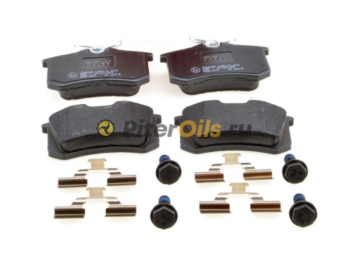 TRW Тормозные колодки задние GDB1330 VW Polo Sedan,SKODA OctaviaIII,Yeti