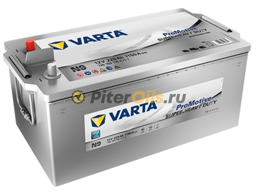 Аккумулятор VARTA Promotive SHD 225 А/ч EN1 150 А 518x276x242 N9 725 103 115