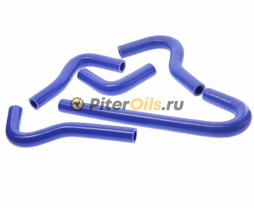 MEGAPOWER 81013001 Патрубки отопителя комплект для а/м ГАЗ-3302 Бизнес дв.CUMMINS к-т 5шт