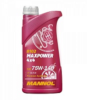 Mannol Maxpower 75W-140 Gl-5 LS 1 л MN81021 масло трансмиссионное 