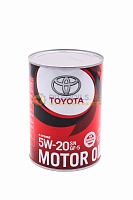 Toyota Motor Oil SN 5w20 ILSAC GF-5 SN (1л) 0888010606