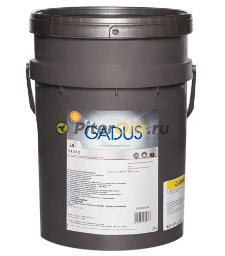 Shell Смазка Gadus S5 V100  2 (18кг) 550028433