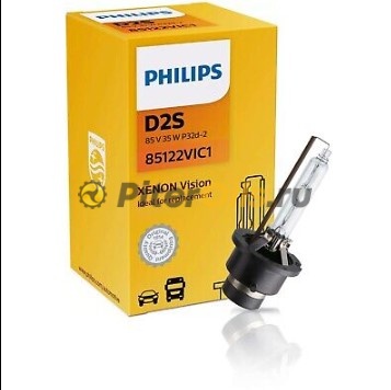 85122VIC1 Лампа ксеноновая D2S Vision 4600K 85V 35W P32d-2 C1 Philips