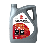 TAKAYAMA 5W30 SN/CF C3 (4л) 605523