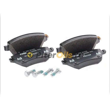 NISSAN Колодки тормозные дисковые передние D1060BH40A для Nissan Note, Micra, Almera (4 шт.)