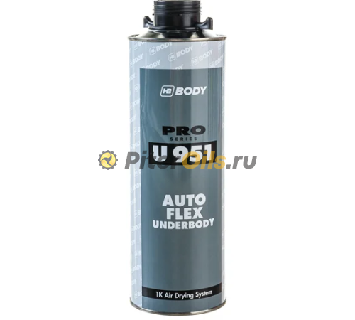BODY 951 Антигравий Autoflex (черный)  шумопоглощающий (1л) 9510200001
