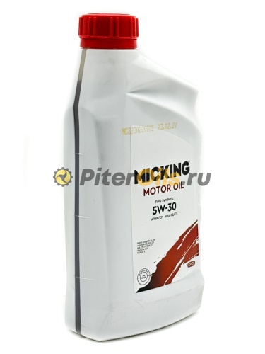 Micking Motor Oil EVO1 API SN/CF ACEA C2/C3 5w30 (1л) M3122