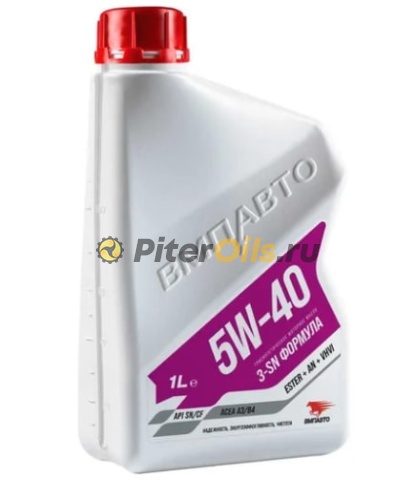 ВМПАВТО Motive 5w40 (A3/B4, SN/CF) (1л) 9222