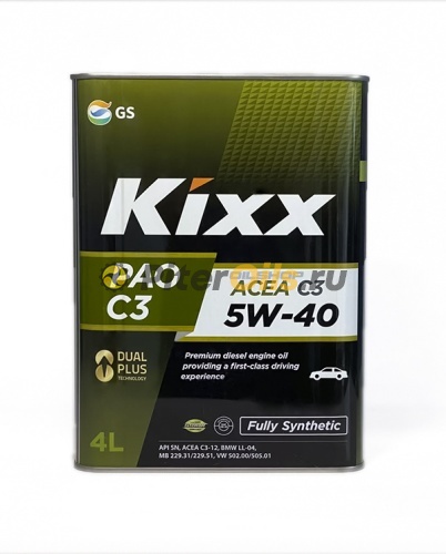 Kixx PAO 5W-40 4л C3 L209244TE1