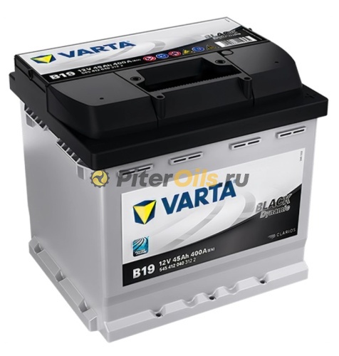 Аккумулятор VARTA Black Dynamic 45 А/ч 400A 207x175x190 B19 (- +) 545 412 040