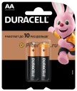 Duracell Батарейка алкалиновая тип AA 1,5B 2шт. LR6 MN1500 BL-2