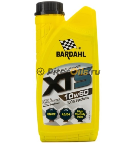 Bardahl XTS SN/CF 10W60 (1л) 36251