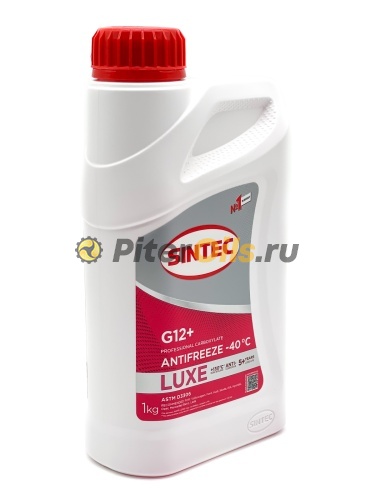 Антифриз Sintec LUXE G12+ красный (1кг) 990550 